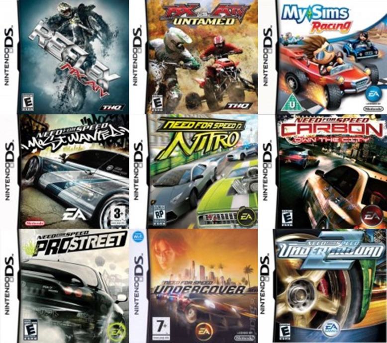 Racing igre za nintendo 3ds 4kn kom