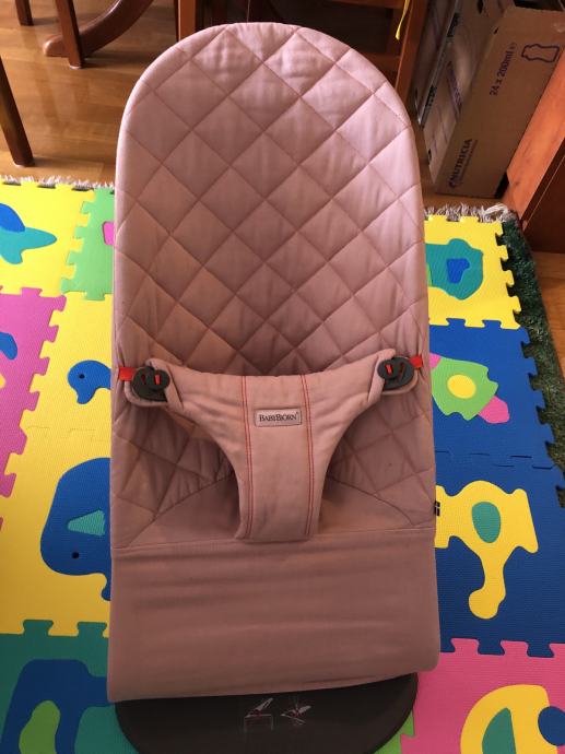 Baby bjorn ležaljka bouncer old rose