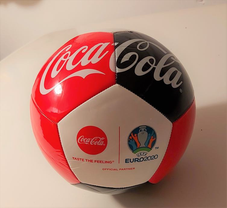 NOVA nogometna lopta Coca cola Euro 2020; ZG (Jarun)