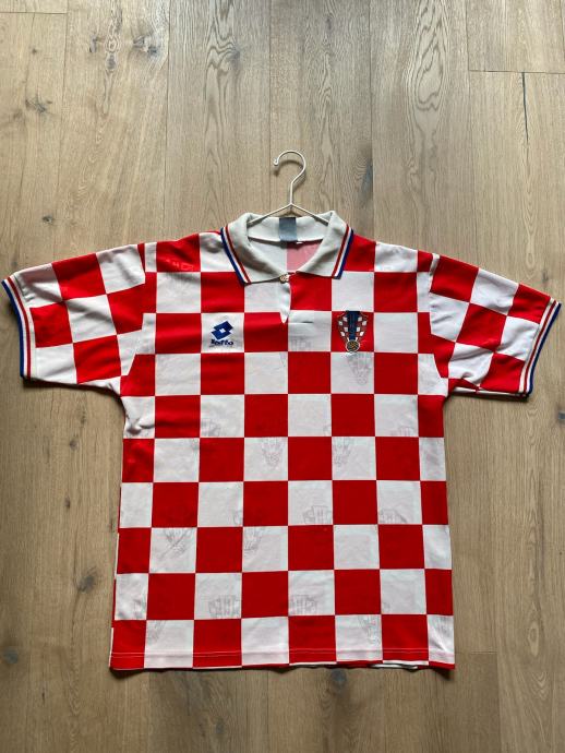 Dres hrvatske reprezentacije 1996. original Lotto
