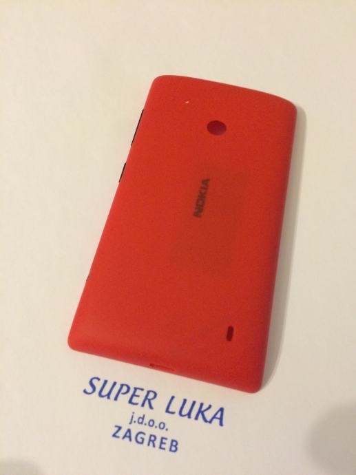 nokia lumia 520 poklopac baterije maska NOVO (crveni)