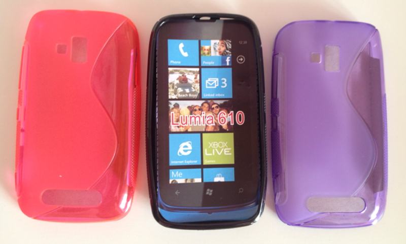 Silikonska torbica Nokia Lumia 610