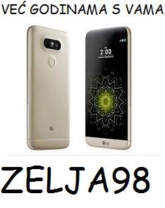 LG G5 G-5 G 5 H850 GOLD TOP MODEL NOVO JAMSTVO BRZA DOSTAVA