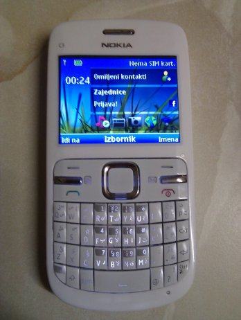 Nokia C3-00 white