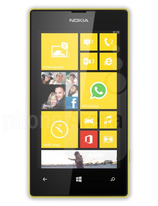 Nokia Lumia 520. 