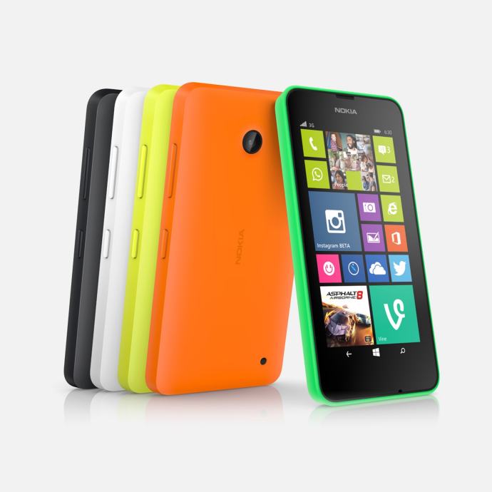 NOKIA Lumia 630 CRNA -- NOVO --