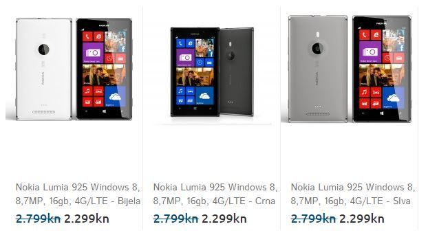Nokia Lumia 925 Windows 8, -NOVI/IZDAVANJE R1/ NA RATE 12 X 191KN