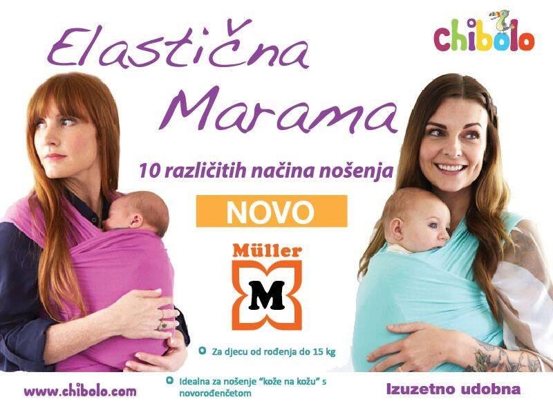 ELASTIČNA MARAMA ZA BEBE, RIJEKA