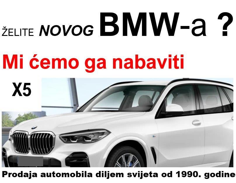 BMW X5 xDriveM50i automatik  Vi ga tražite..? Mi ćemo ga nabaviti