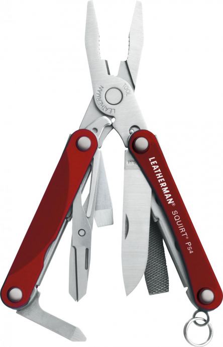 LEATHERMAN Squirt PS4 Red