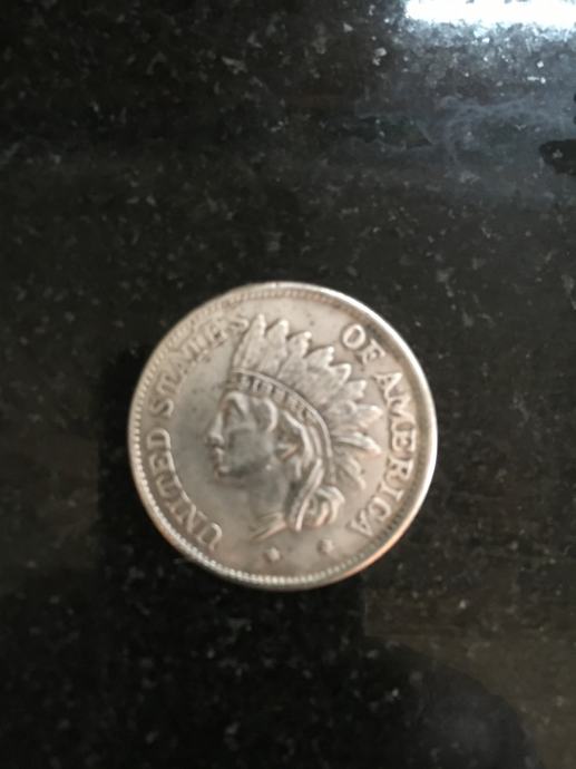 1 dollar 1851.indian head