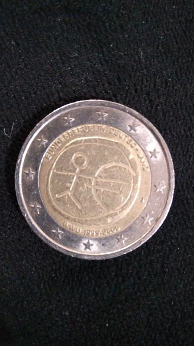 2 Euro Wwu 1999 Bis 2009 F 2 Euro WWU 1999-2009 G