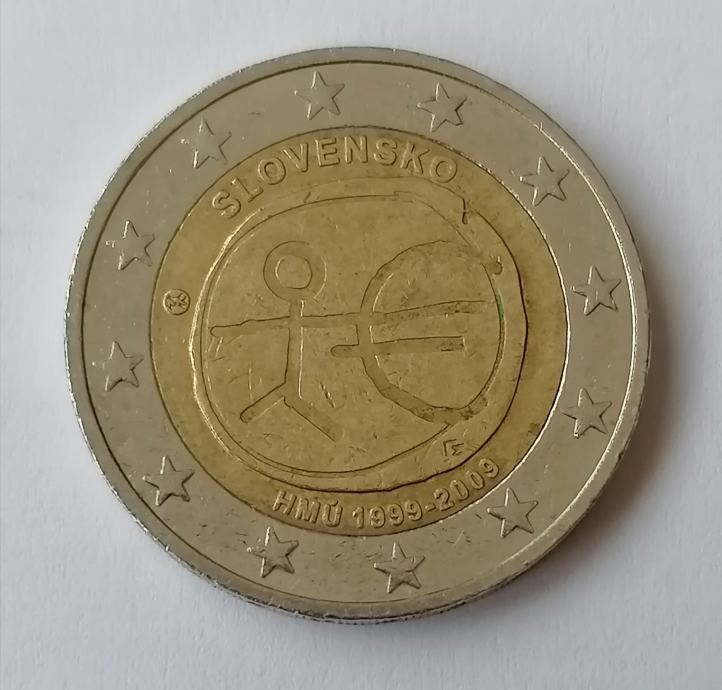 2 € Slovačka 2009. - prigodna