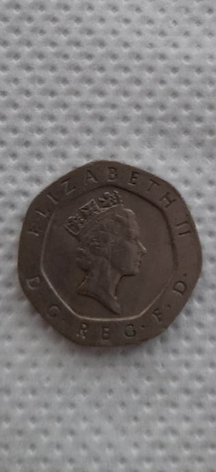 20 pence 1994 great britain elizabeth II