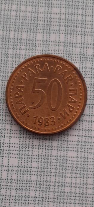 50 para 1983 yugoslavia