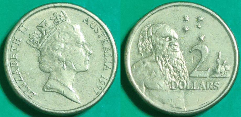 Australia 2 dollars, 1997 ***/