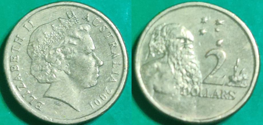 Australia 2 dollars, 2001 ***/