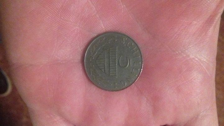 Austrija 5 silinga 1969 srebro