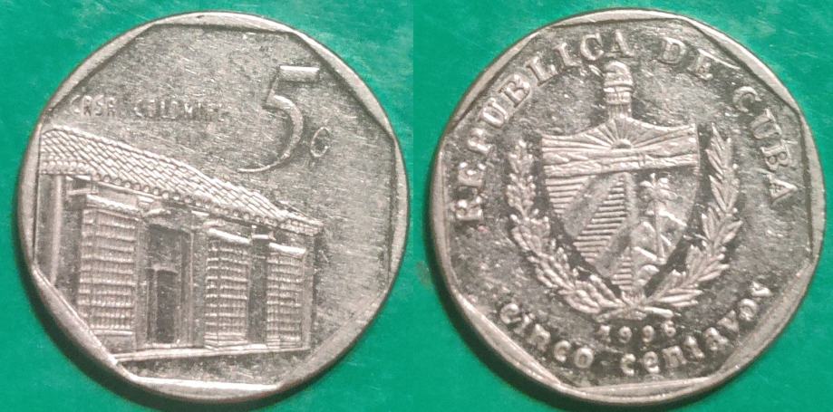 Cuba 5 centavos, 1996 ***/