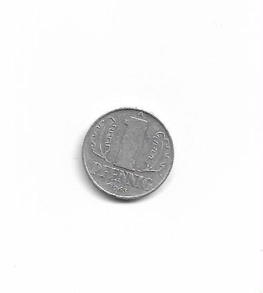 DDR 1 pfennig 1963 A
