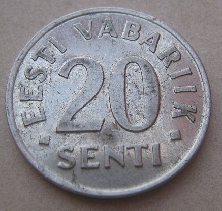 ESTONIA 20 SENTI 2003