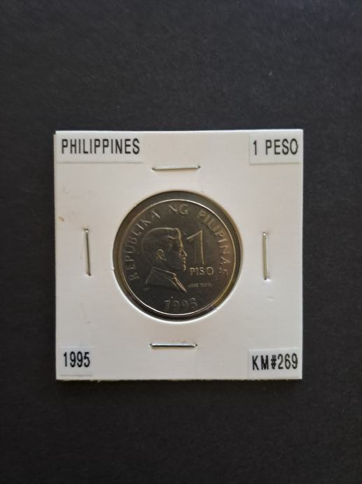 Filipini (Philippines) 1 Peso 1995