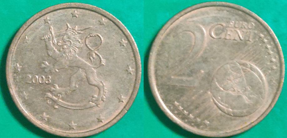 Finland 2 euro cent, 2003 ***/