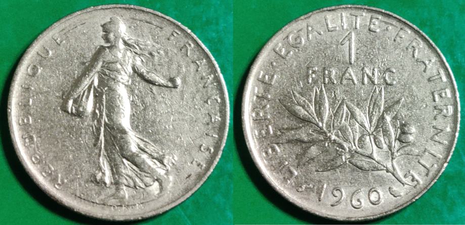 France 1 franc, 1960 /