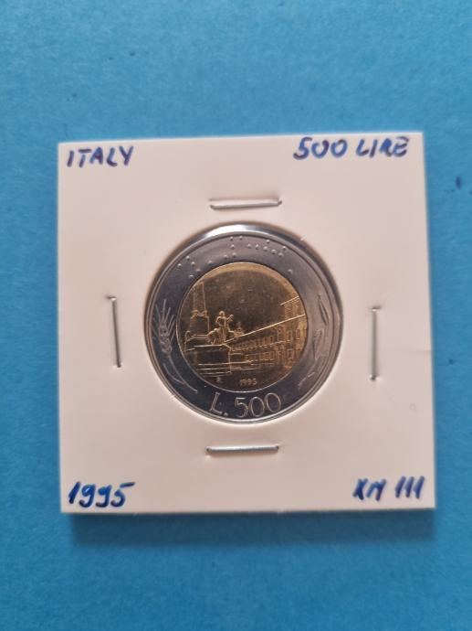 Italija (Italy) 500 Lire 1995