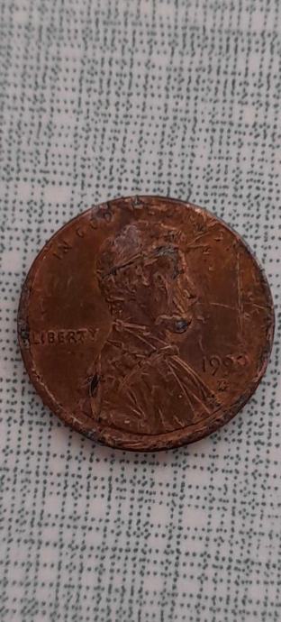 lincoln cent 1999 greške error