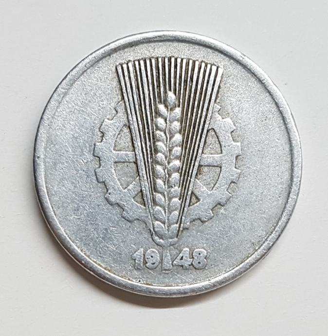 NJEMA KA GERMANY 10 PFENNIG 1948 
