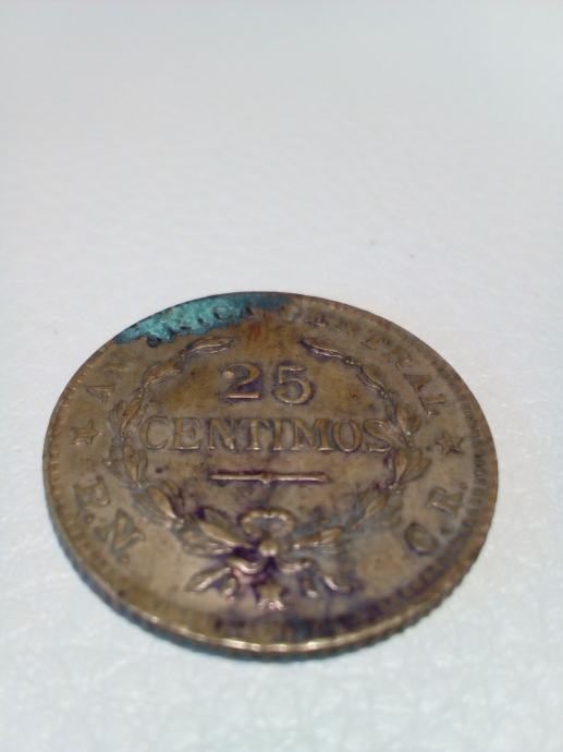 Stara kovanica Kostarike.