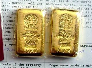 Zlatne poluge, zlato i zlatnike prodajem sa popustom od 20% do 30%