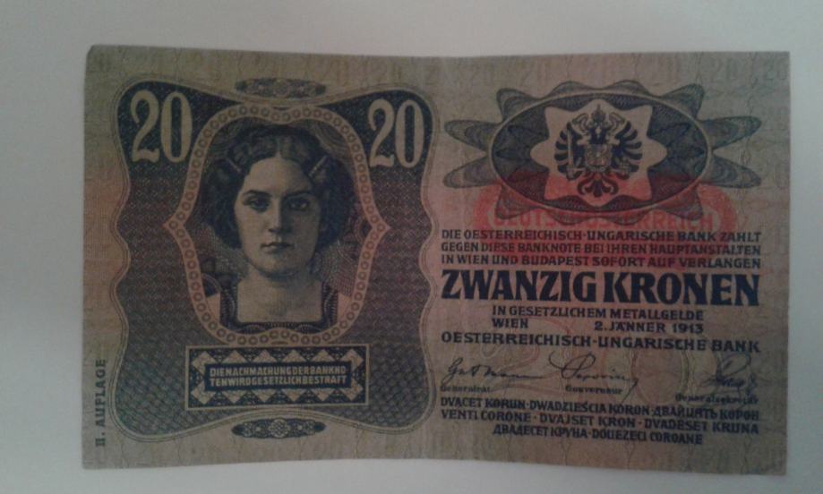 20 korona 1913