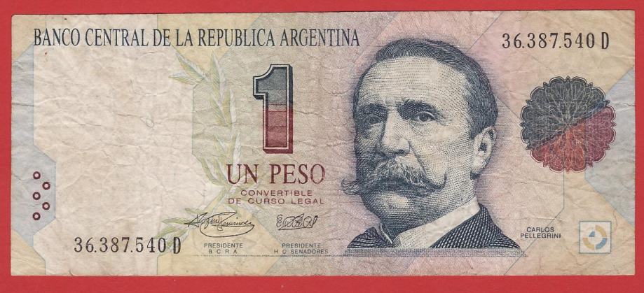 Argentina 1 Peso  1993