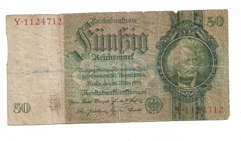 Berlin 50 Mark 1933