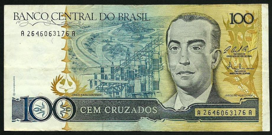 BRAZIL   100 CRUZADOS