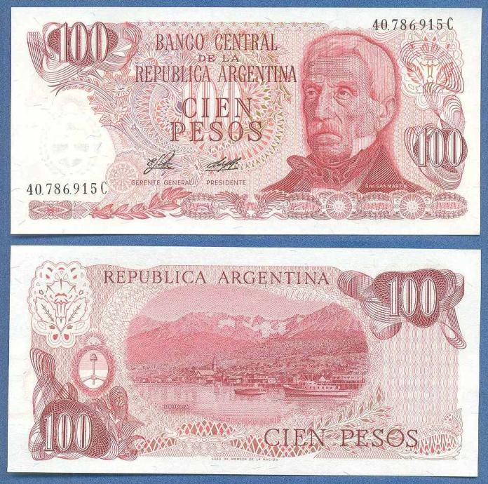 cien pesos Argentina