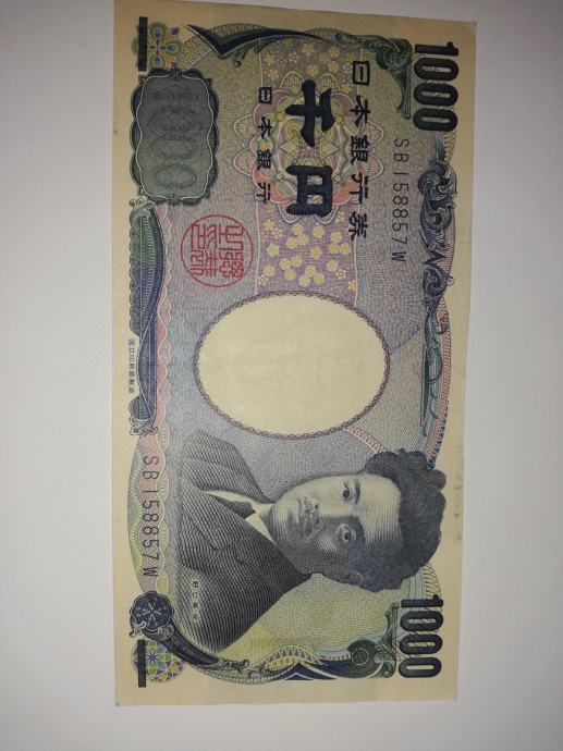 Japan 1.000 Yen (vazeca) xf
