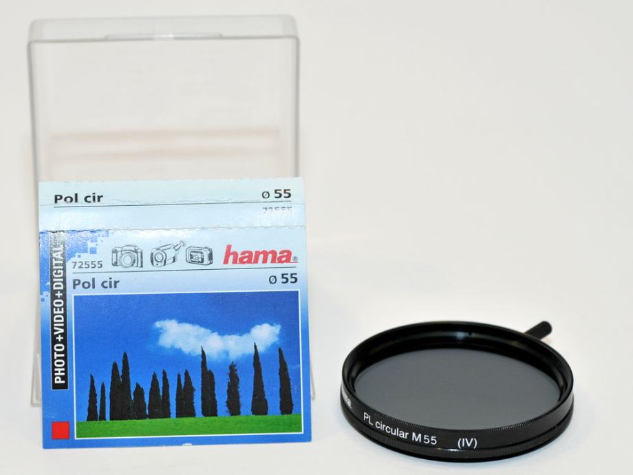 CPL 55 mm Polarizacijski filter HAMA cirkular polarizator PL M55