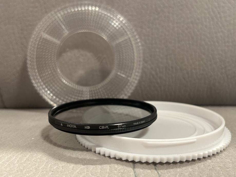 Hoya HD CIR-PL (cirkularni polarizator) filter, 67mm