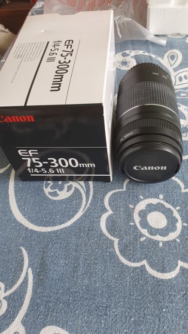 Lente Canon Ef 75-300 Mm F/4-5.6 Iii | Cuotas Sin Inter&eacute;s