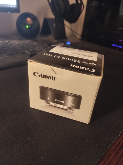 Canon EFM 22mm f/2 STM + XV39 ND8128 Variable ND Filter