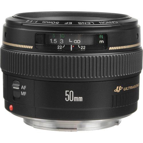 Canon objektiv EF 50mm f/1.4 USM