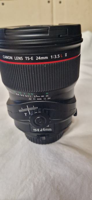 Canon TS-E 24 f3.5L II - Alquiler de Objetivos y cámaras de fotos de CANON