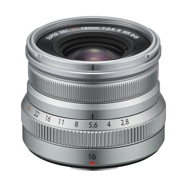 Fujifilm XF 16mm 2.8 R WR lens - SILVER