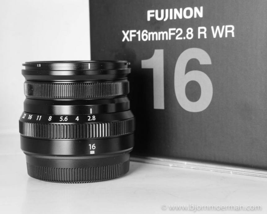 Fujinon XF 16mm f2.8 R WR