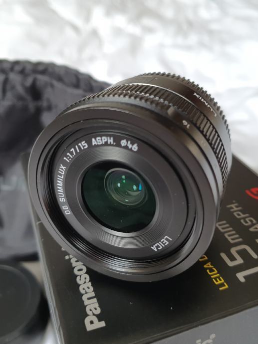 Leica DG Summilux 15mm F1.7 (Panasonic Lumix)