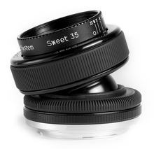 Lensbaby Composer Pro + Sweet 35 optics Nikon mount