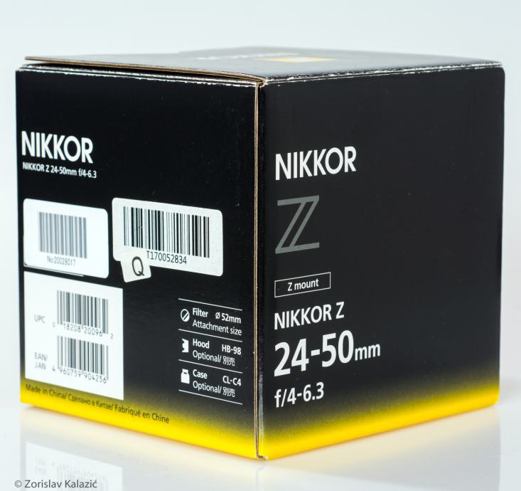 Nikkor Z 24-50mm F/4-6.3 Caratteristiche, Prezzo E Uscita - Foto 13